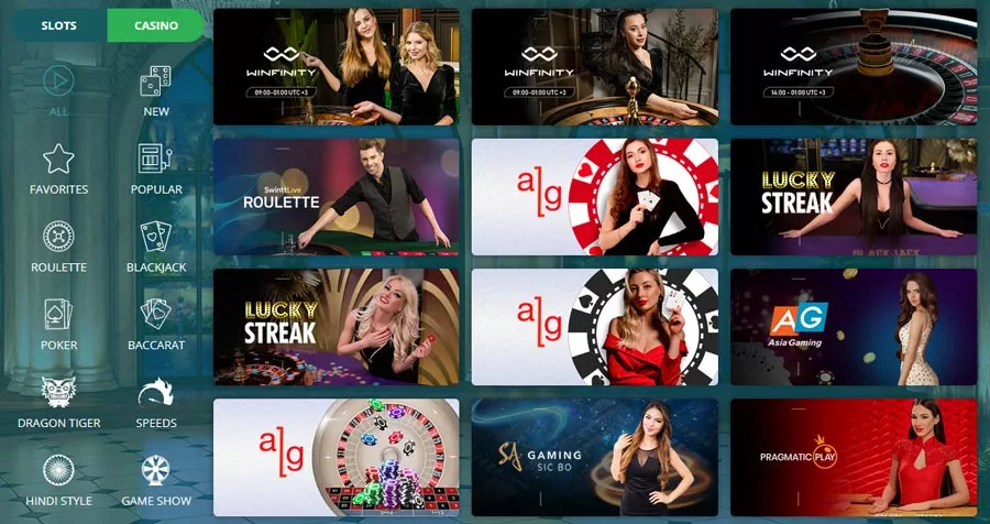 22bet casino