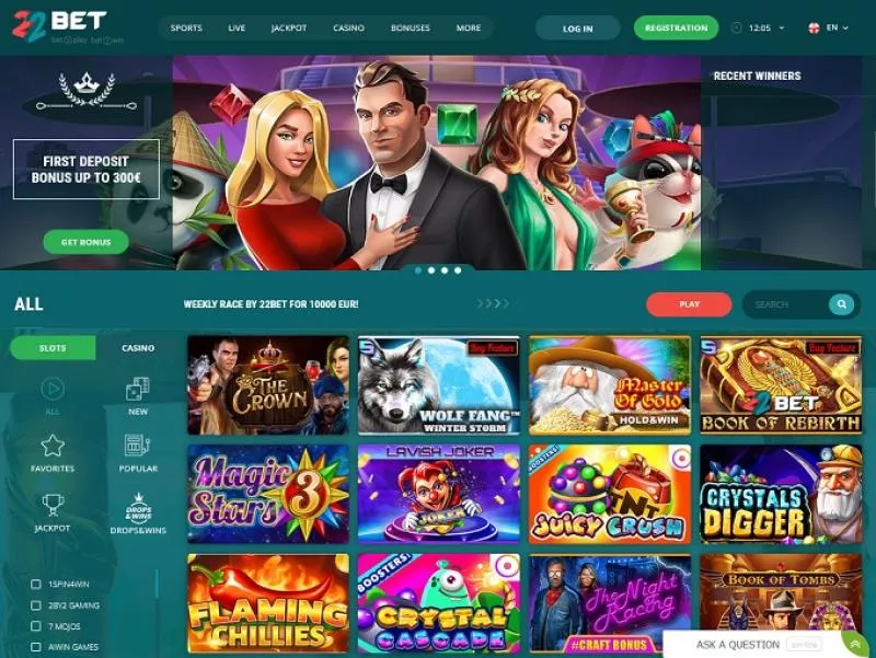 Casino 22bet