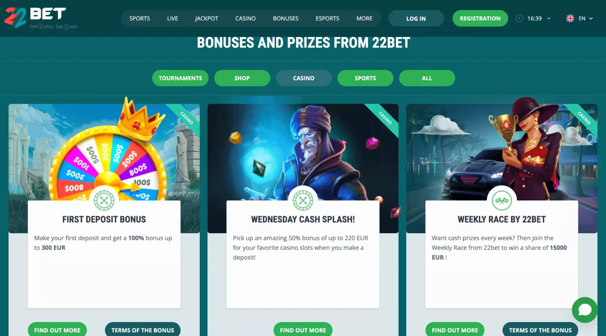 22bet aplikacija