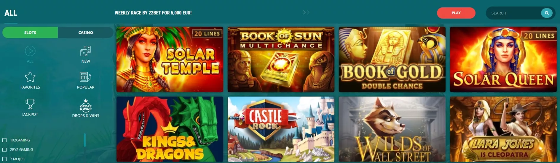 22bet android TOC 8