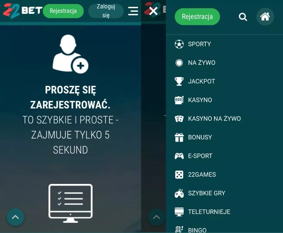 22bet android